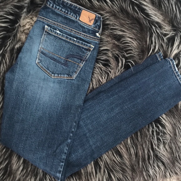 American Eagle Skinny Stretch Dark wash - Picture 1 of 3